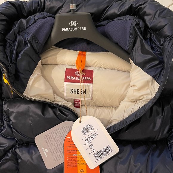 PARAJUMERS XS. Marion Down Puffer Coat NAVY - Picture 4 of 7